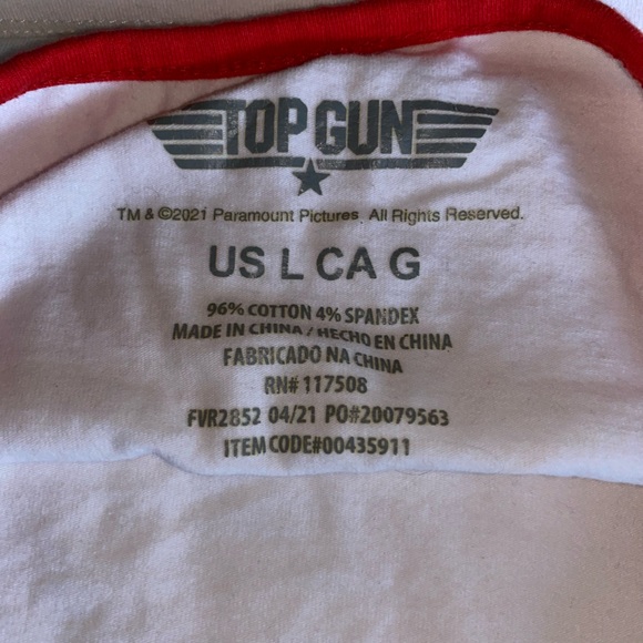 Top Gun Tank Top - Picture 3 of 3